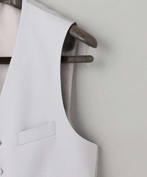 GOTAIRIKU 【WEAR BLACK】シルバーベスト ライトグレー系