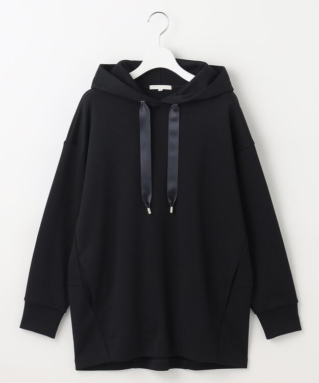 自由区 S 【洗える】コットンダンボール フーディ ダークネイビー