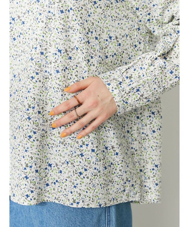 CRAFT STANDARD BOUTIQUE 衿フリルブラウス Flower