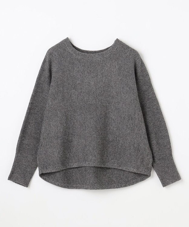 ANY L ウィンターニット チャコール