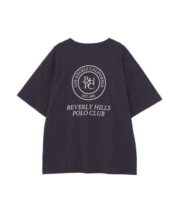 AMERICAN HOLIC 【BEVERLY HILLS POLO CLUB】バックプリントTシャツ Navy