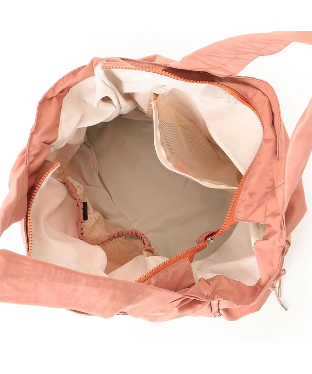 Chacott ギャザートートバッグ キャロット