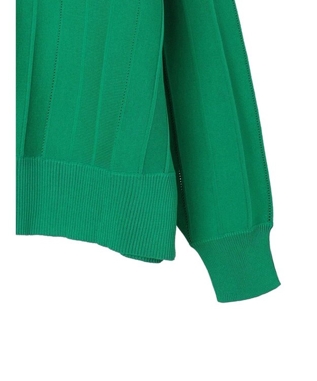 AMERICAN HOLIC 針抜きＶネックニットカーディガン Green