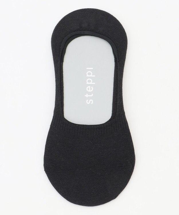 steppi 【抗菌防臭】スニーカーソックス ブラック系