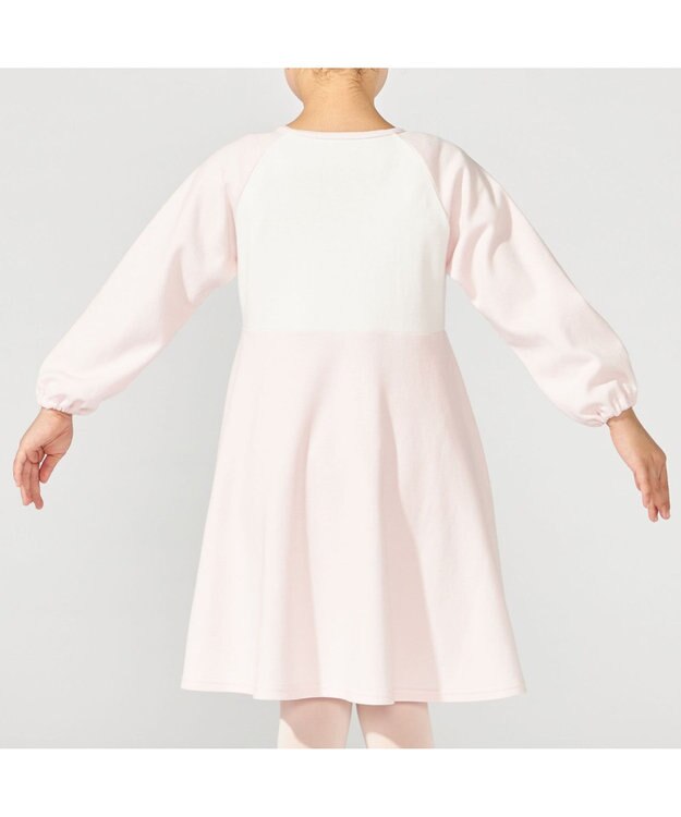 Chacott ジップアップワンピース ベビーピンク