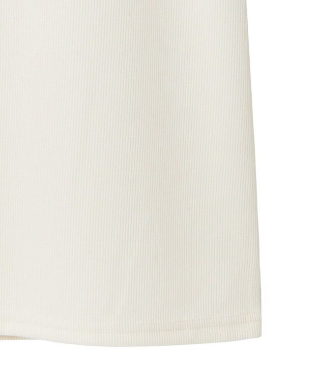 Green Parks ＳＥＴ２点ベスト＋リブワンピース Ivory