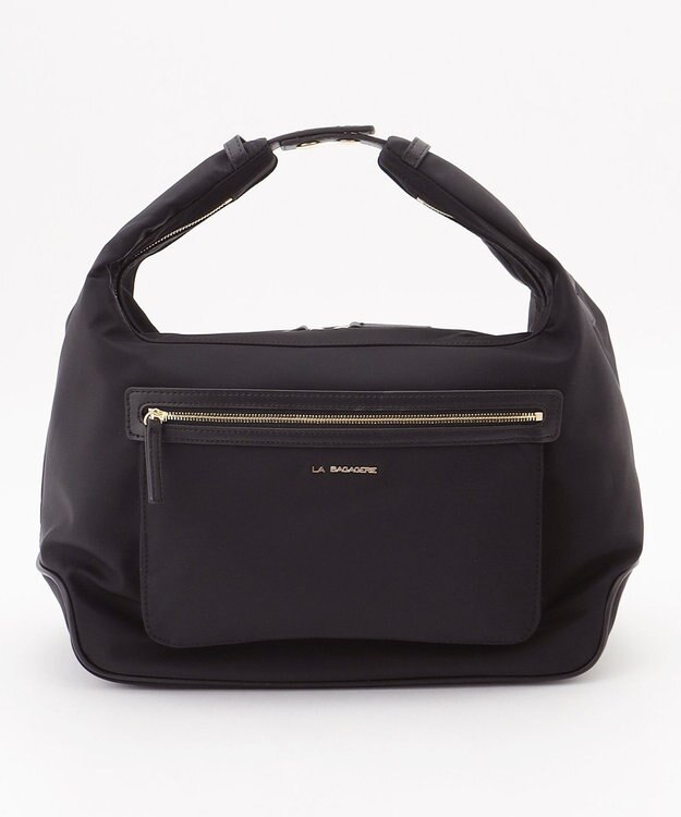 LA BAGAGERIE ループ2WAYショルダーバッグ　Mサイズ ブラック