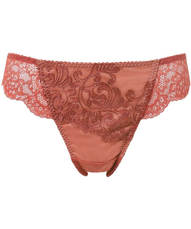 Wing Ｔバックショーツ PB8000とペア 【8000シリーズ】 はきこみ丈あさめ PF8002 ウイング／ワコール オレンジ