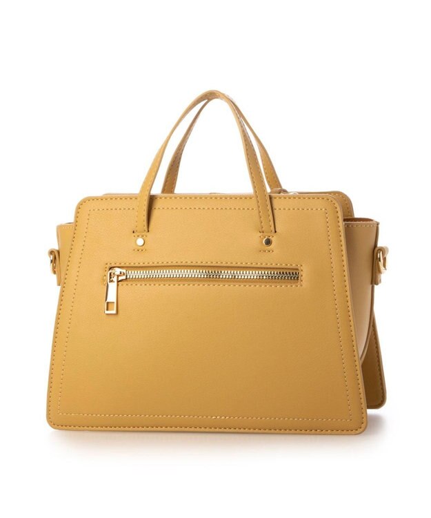 UNBILLION カシュカシュ cachecache / 結びハンドルバンドバッグ マスタード