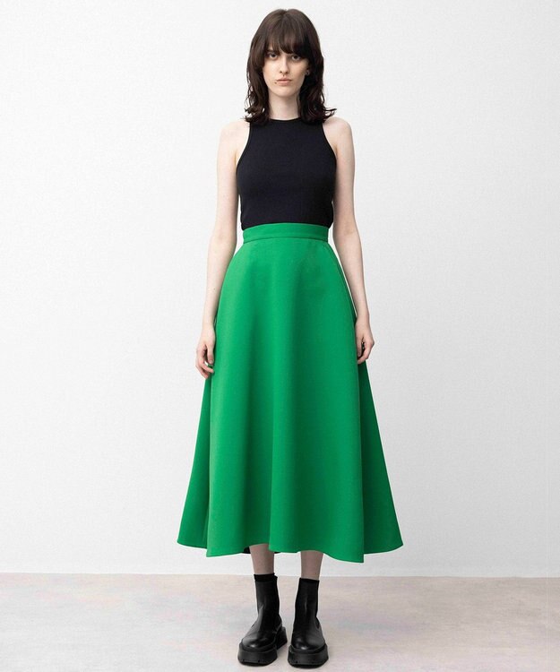 NAVE 【Nave】トリプルクロス スカート グリーン系