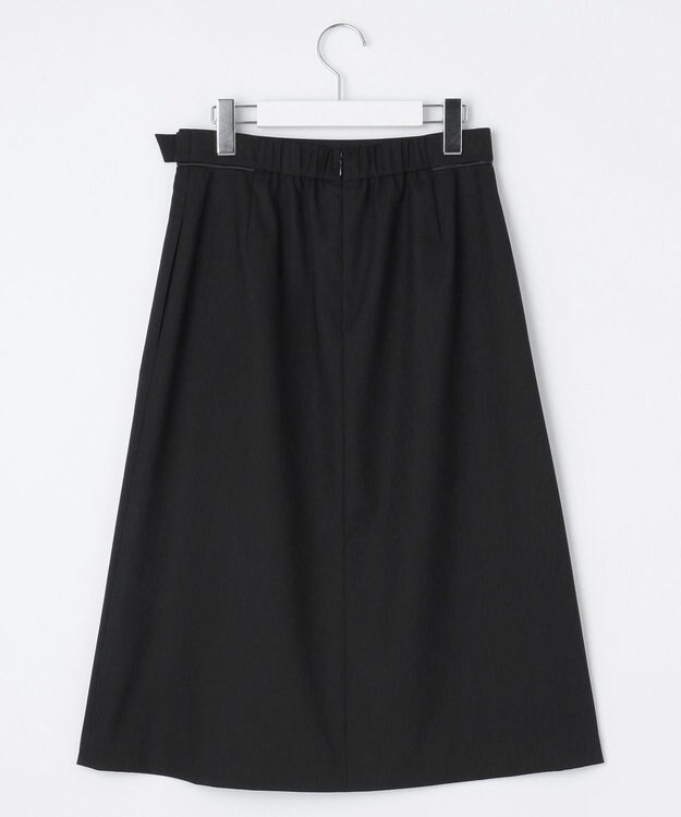 J.PRESS LADIES L 【洗える】CARREMAN 2WAY Aライン スカート ブラック系