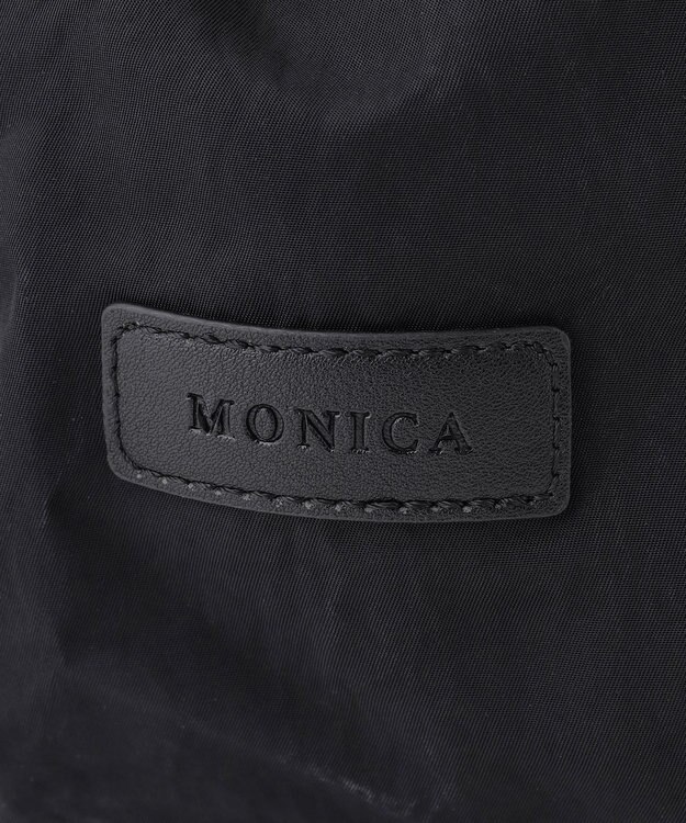 LA BAGAGERIE 【MONICA】サイドギャザー2WAYトートバッグ Sサイズ ブラック