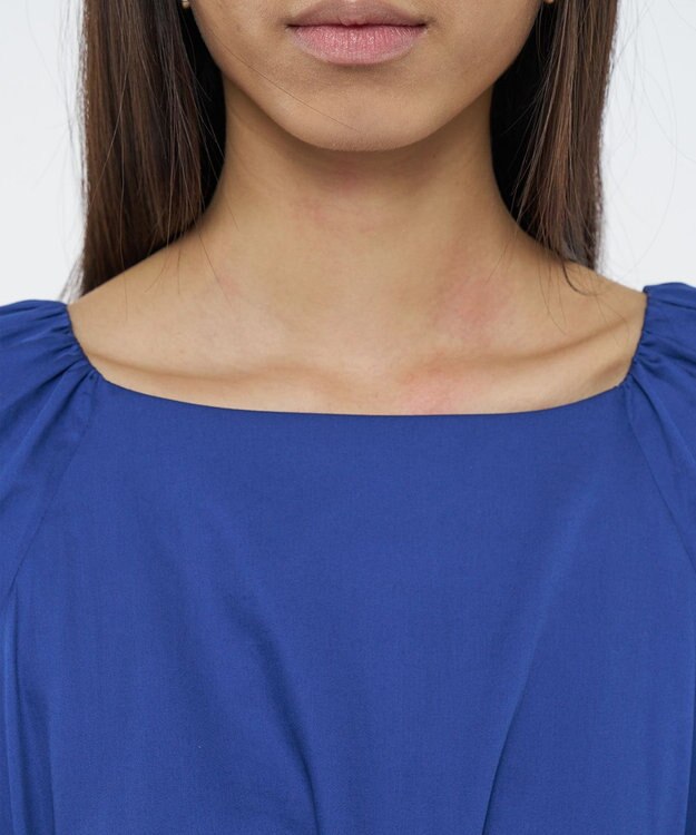 JOSEPH コットンサティーン　ドレス Cobalt