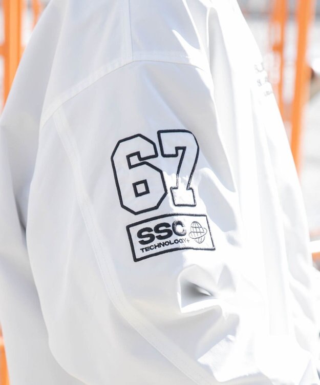 WEGO ZIPワッペンスタジャン ホワイト