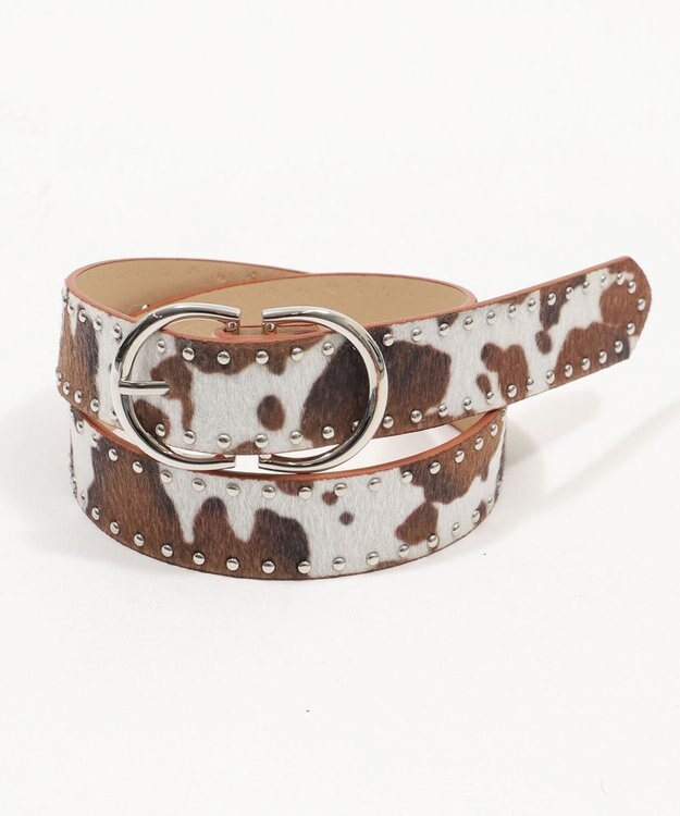 WEGO Lダブルリングスタッズベルト 柄1