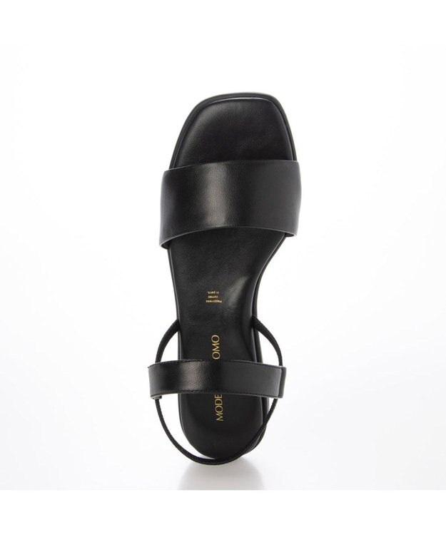 MODE ET JACOMO <MODE ET JACOMO>シンプルフラットストラップサンダル ブラック