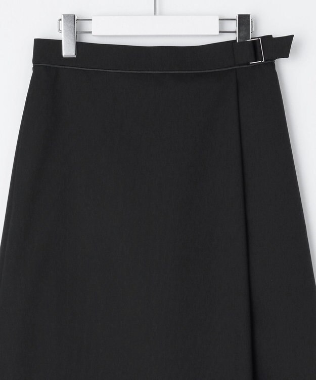 J.PRESS LADIES L 【洗える】CARREMAN 2WAY Aライン スカート ブラック系