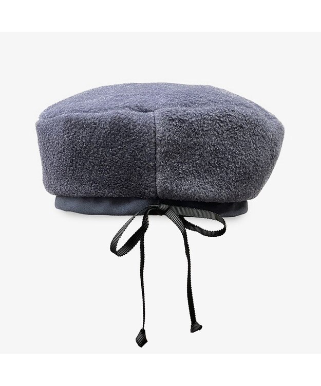 林八百吉商店 un chapeau リバーシブルベレー ネイビー