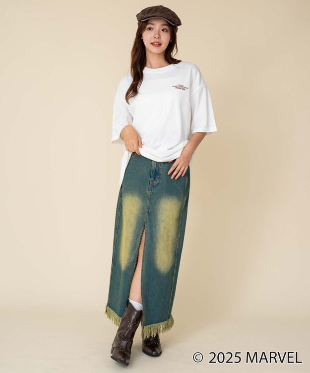 WEGO 【ユニセックス着用ITEM/SMLサイズ展開】MARVELグラフィックT（S） 柄1