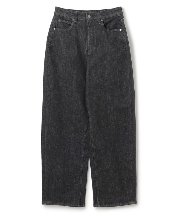 UNFILO 【UNFILO DENIM】撥水 カーブワイドデニム ブラック