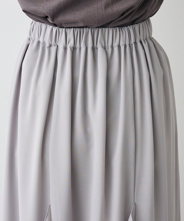 CRAFT STANDARD BOUTIQUE ラッフルロングスカート Gray