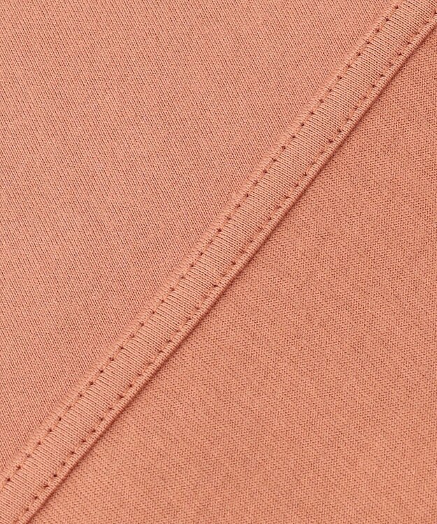 BEIGE， 【BEIGEecru/WEB限定・洗える】JERSEY STITCH / コットンオーバーサイズトップス Nude camel
