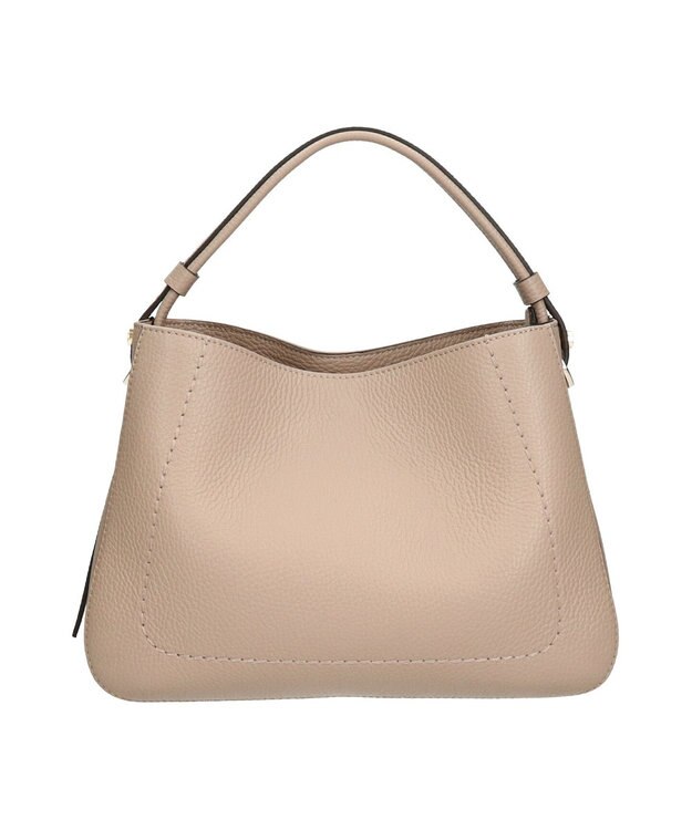 INTER-CHAUSSURES 【LORISTELLA】ミディアムサイズレザーハンドバッグ オーク