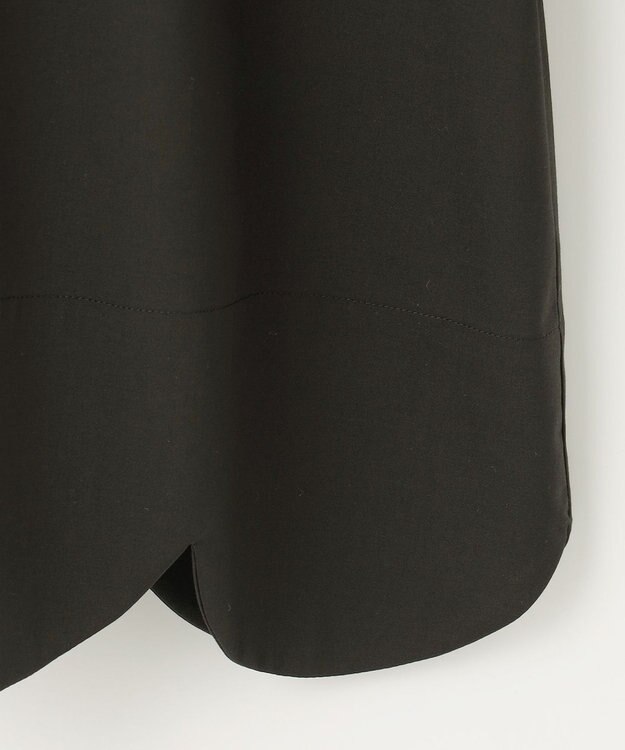 #Newans 【ANSWER for 神戸エレガンス】スカラップヘムチュニックブラウス ブラック系