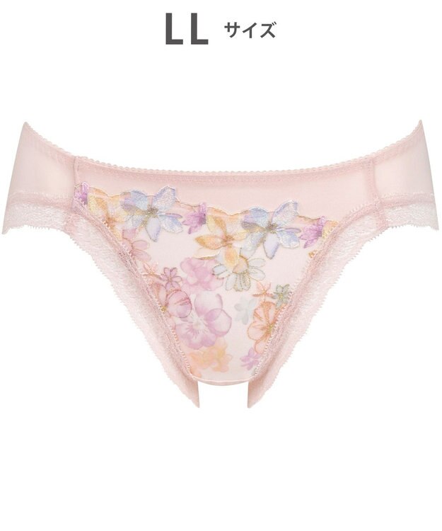 WACOAL ショーツ 【重力に負けないバストケアBra】 はきこみ丈あさめ はきごこちがよい BRB414とペア レディース PRA114 /ワコール ロマンピンク