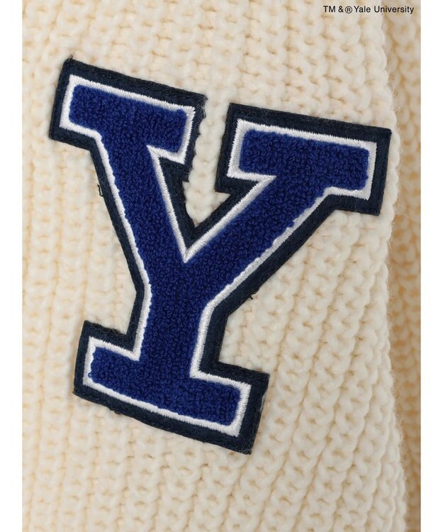AMERICAN HOLIC ＴＭ＆Ｒ　ＹａｌｅＵｎｉｖｅｒｓｉｔｙニットカーディガン Ivory