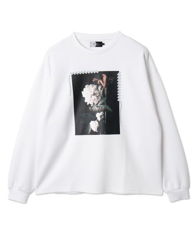 WEGO シートプリントプルオーバー ホワイトその他