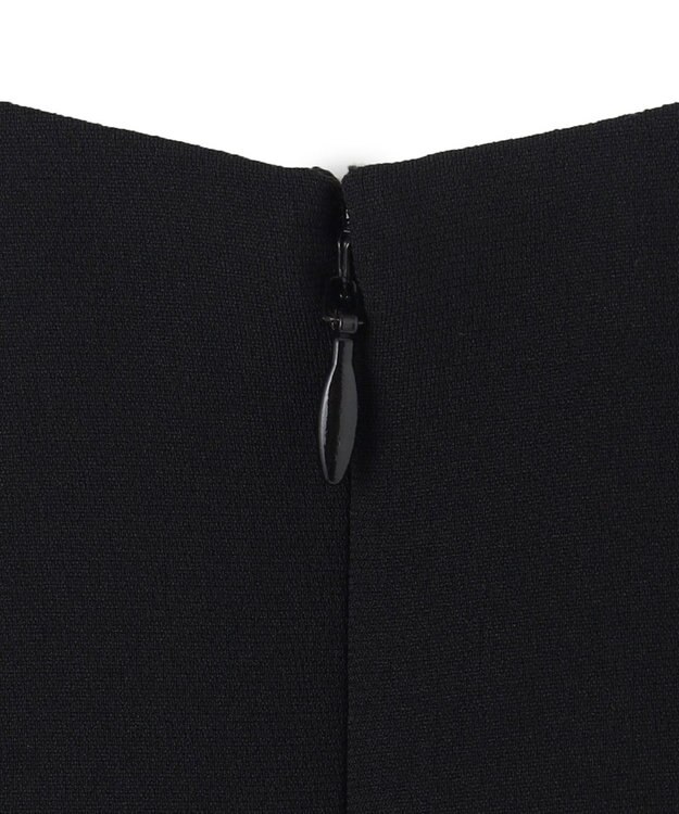 BEIGE， 【洗える】LORRAINE / Vネックドレス Black