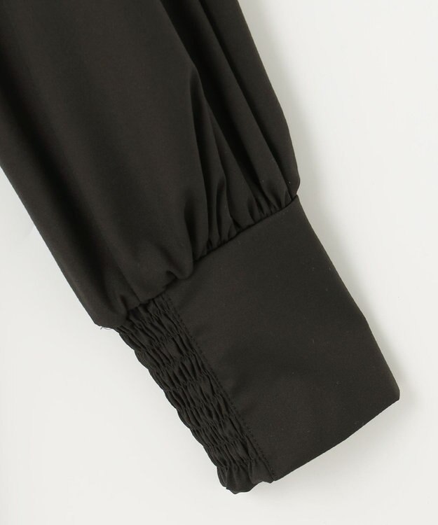 #Newans 【ANSWER for 神戸エレガンス】スカラップヘムチュニックブラウス ブラック系