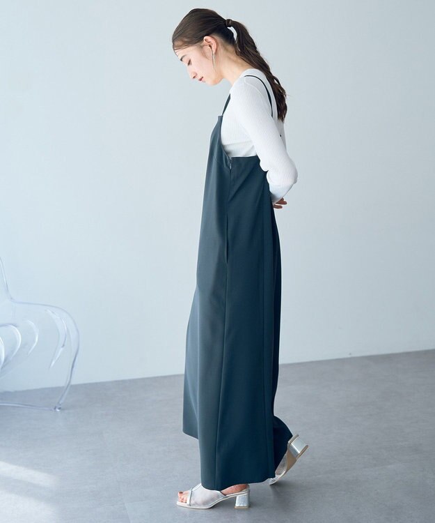 YECCA VECCA 【2点SET】ブルゾンセットキャミワンピース Navy