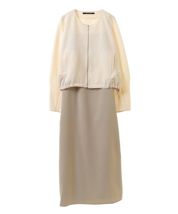 YECCA VECCA 【2点SET】ブルゾンセットキャミワンピース Navy