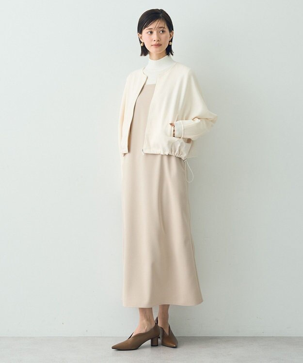 YECCA VECCA 【2点SET】ブルゾンセットキャミワンピース Navy