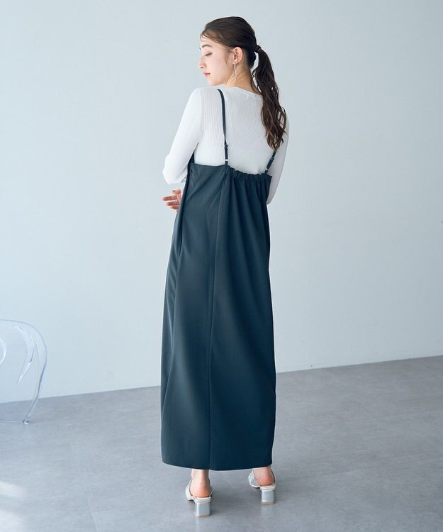 YECCA VECCA 【2点SET】ブルゾンセットキャミワンピース Navy