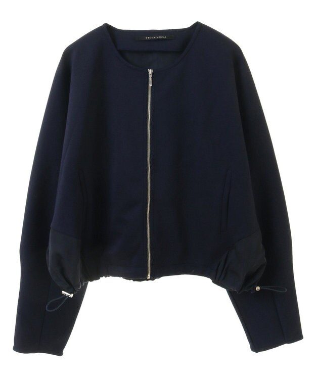 YECCA VECCA 【2点SET】ブルゾンセットキャミワンピース Navy