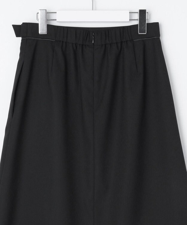 J.PRESS LADIES L 【洗える】CARREMAN 2WAY Aライン スカート ブラック系