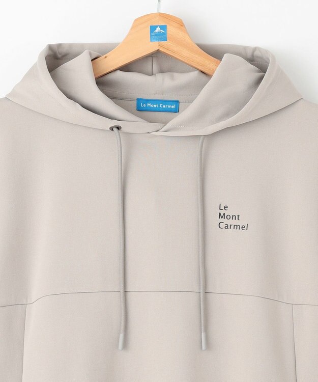 SHARE PARK LADIES 【UVカット・吸水速乾・ストレッチ・軽量・アンチピリング 】ダンボールフードパーカー（S・Mサイズ） ベージュ系