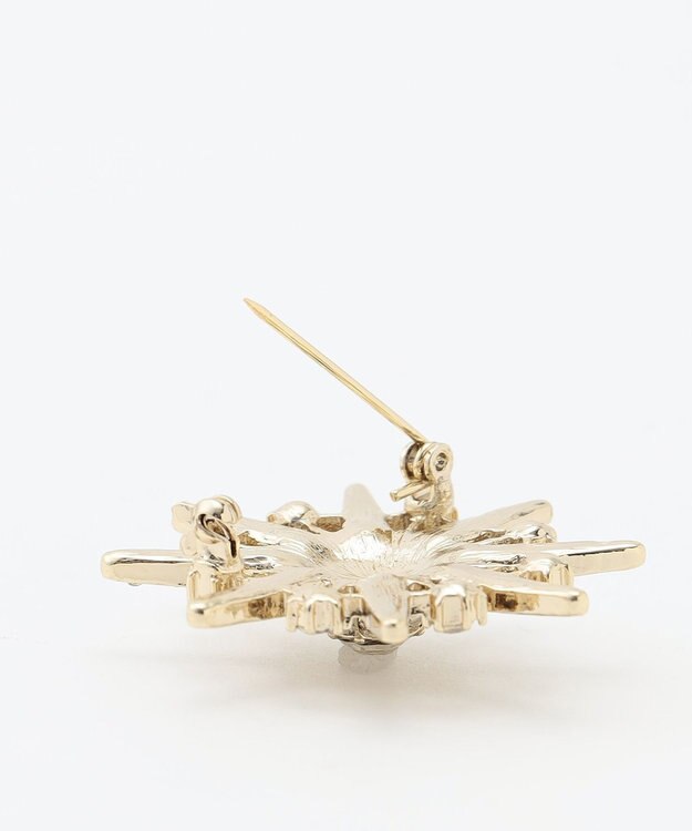 組曲 スパークルブローチ ゴールド系