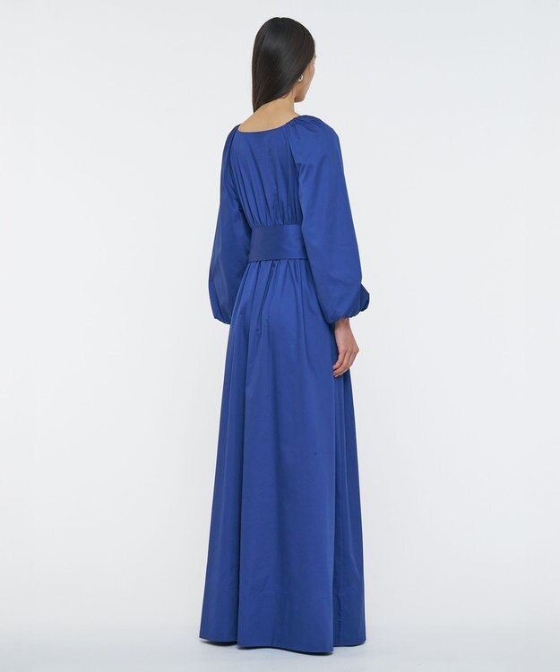 JOSEPH コットンサティーン　ドレス Cobalt