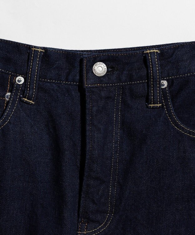 LENO DENIM SKIRT　デニムマキシスカート INDIGO