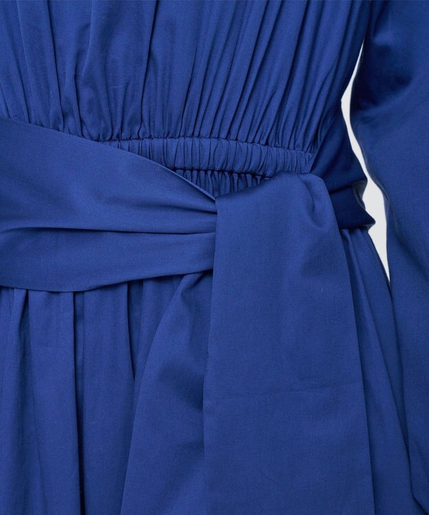 JOSEPH コットンサティーン　ドレス Cobalt