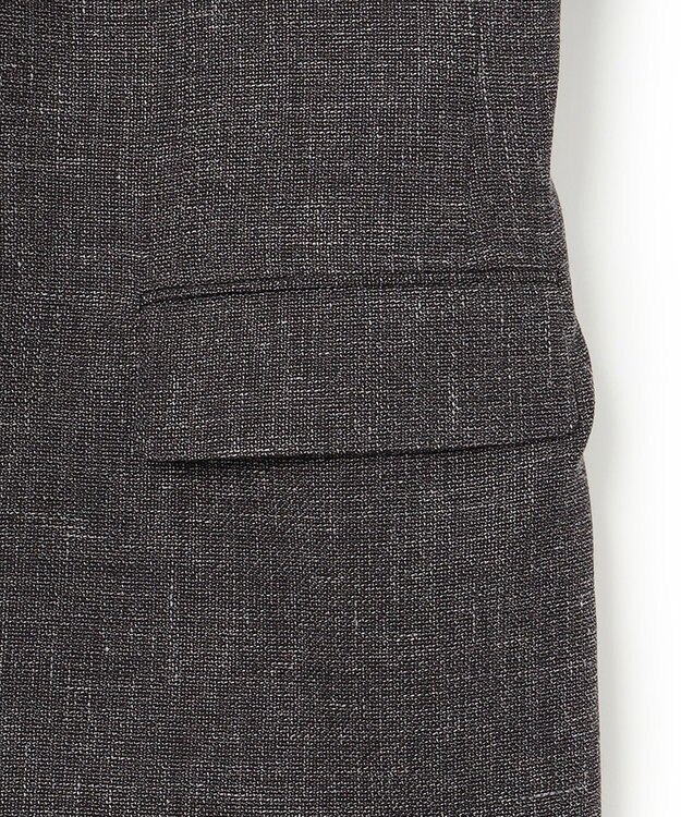 J.PRESS MEN 【WEB・一部店舗限定】COOL AIRY TWISTリネンミックス ジャケット ダークブラウン系