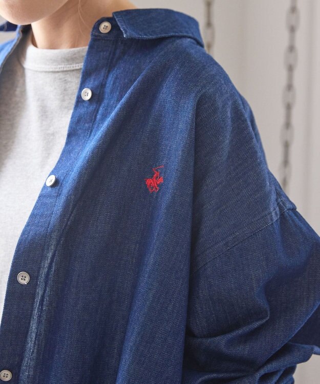 AMERICAN HOLIC デニムシャツ／Ｂ．Ｈ　ＰＯＬＯ　ＣＬＵＢ Indigo