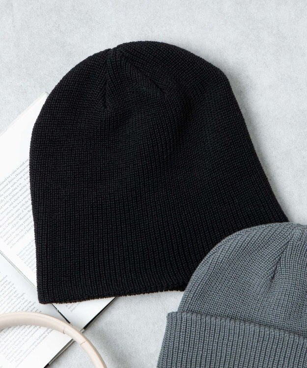 WEGO 【ユニセックス着用ITEM】2wayシングルニットワッチ ブラック