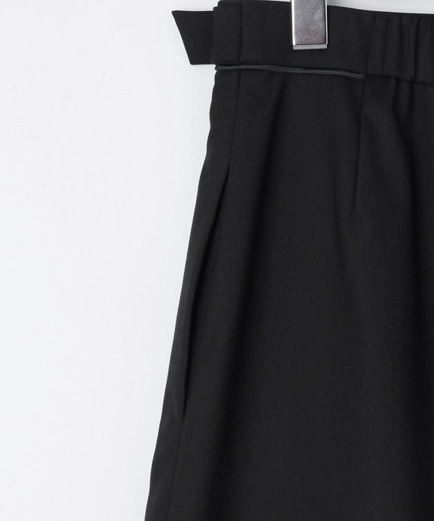 J.PRESS LADIES L 【洗える】CARREMAN 2WAY Aライン スカート ブラック系