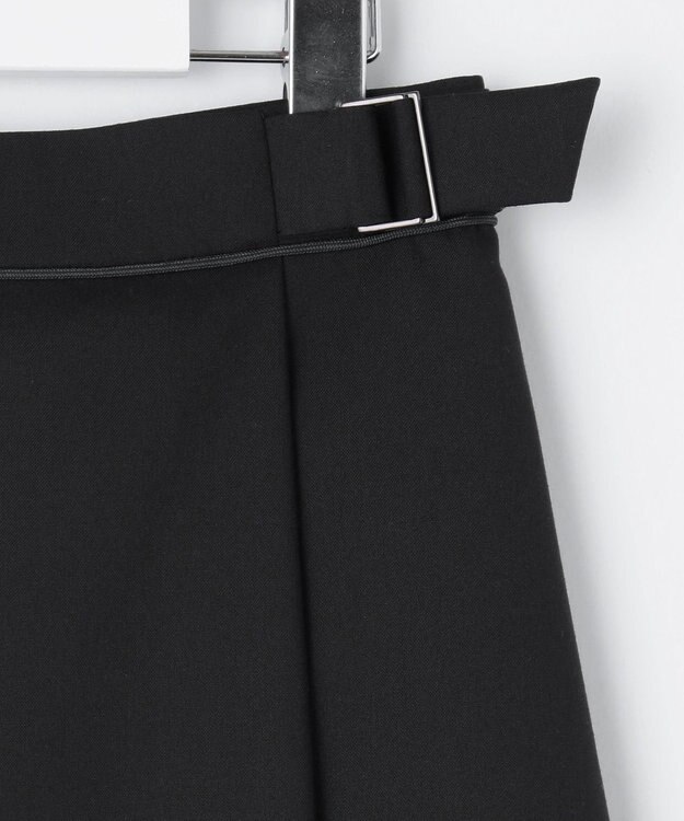 J.PRESS LADIES L 【洗える】CARREMAN 2WAY Aライン スカート ブラック系