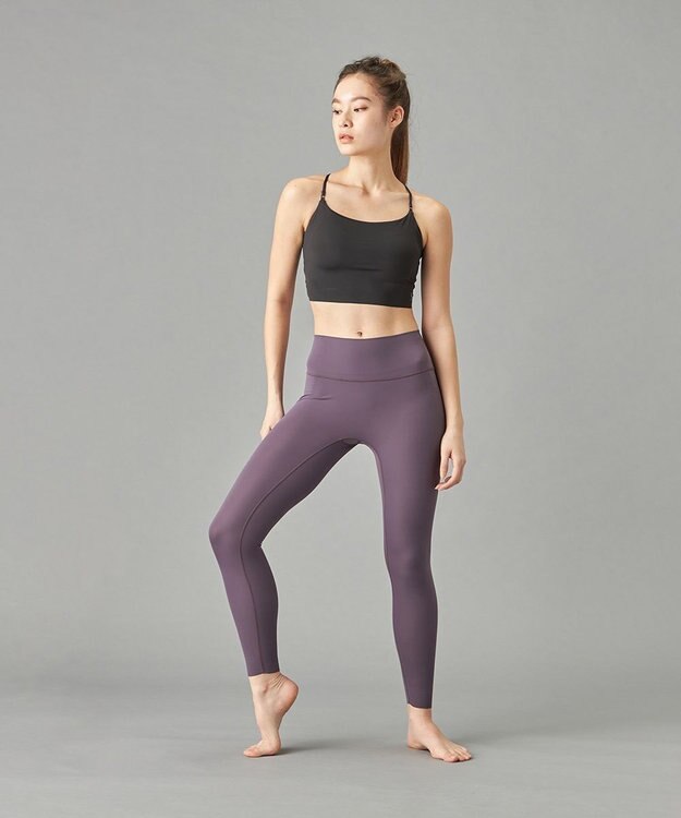 Chacott ZEN レギンス ブラックベリー